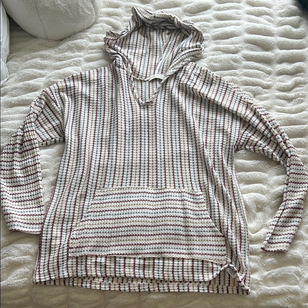 Paper Crane Multicolor Striped Hoodie